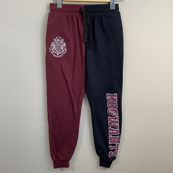Harry Potter Kids Hogwarts Two Color Sweatpants Size XS(6) - Picture 1 of 11